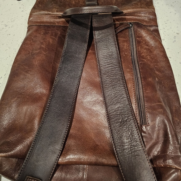 Gianni Conti Genuine Leather Backpack - Picture 2 of 11